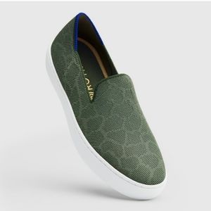 RARE Rothy's Slip On Sneaker in Safari